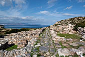 Gourni, the most completely preserved of the Minoan towns. 